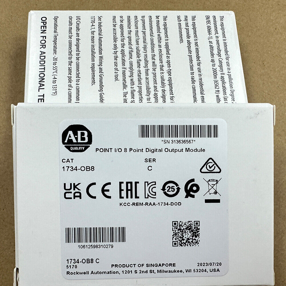 US SHIPPING Allen-Bradley 1734-OB8 1734-OB8S 1734-IB8 1734-IB8S