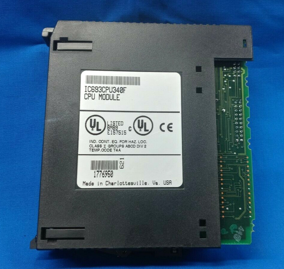 GE FANUC CPU MODULE IC693CPU340F 32K MEMORY