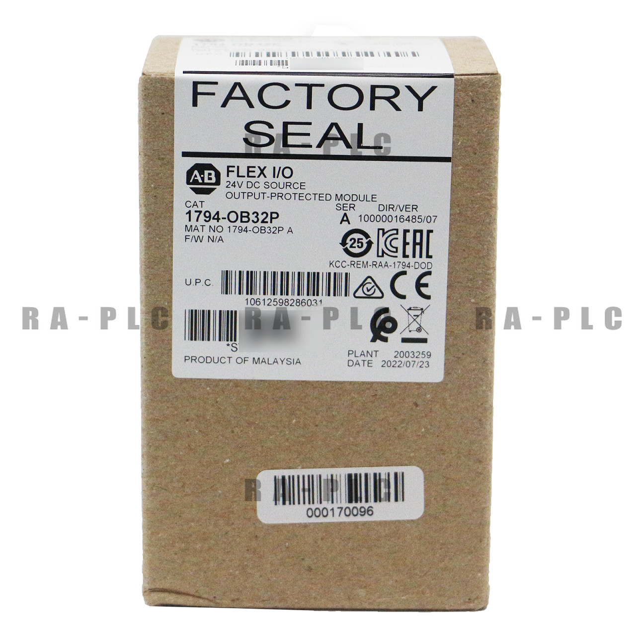 Brand New Allen-Bradley 1794-OB32P Flex 32 Point Digital Output Module SER A