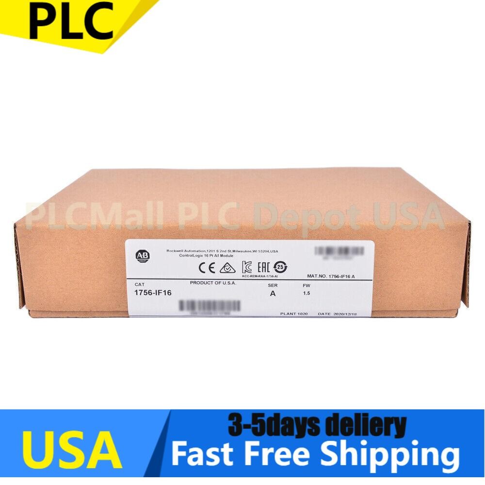 New Allen Bradley 1756-IF16 /A ControlLogix Input Module 16Pt PLC AB 1756IF16 US